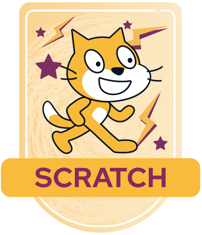 WeCode KC Scratch badge