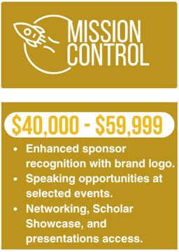 Mission Control sponsor level