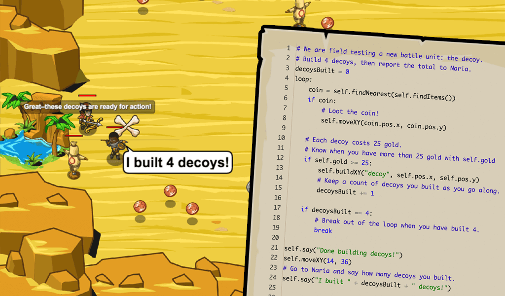 CodeCombat - Coding games to learn Python and JavaScript