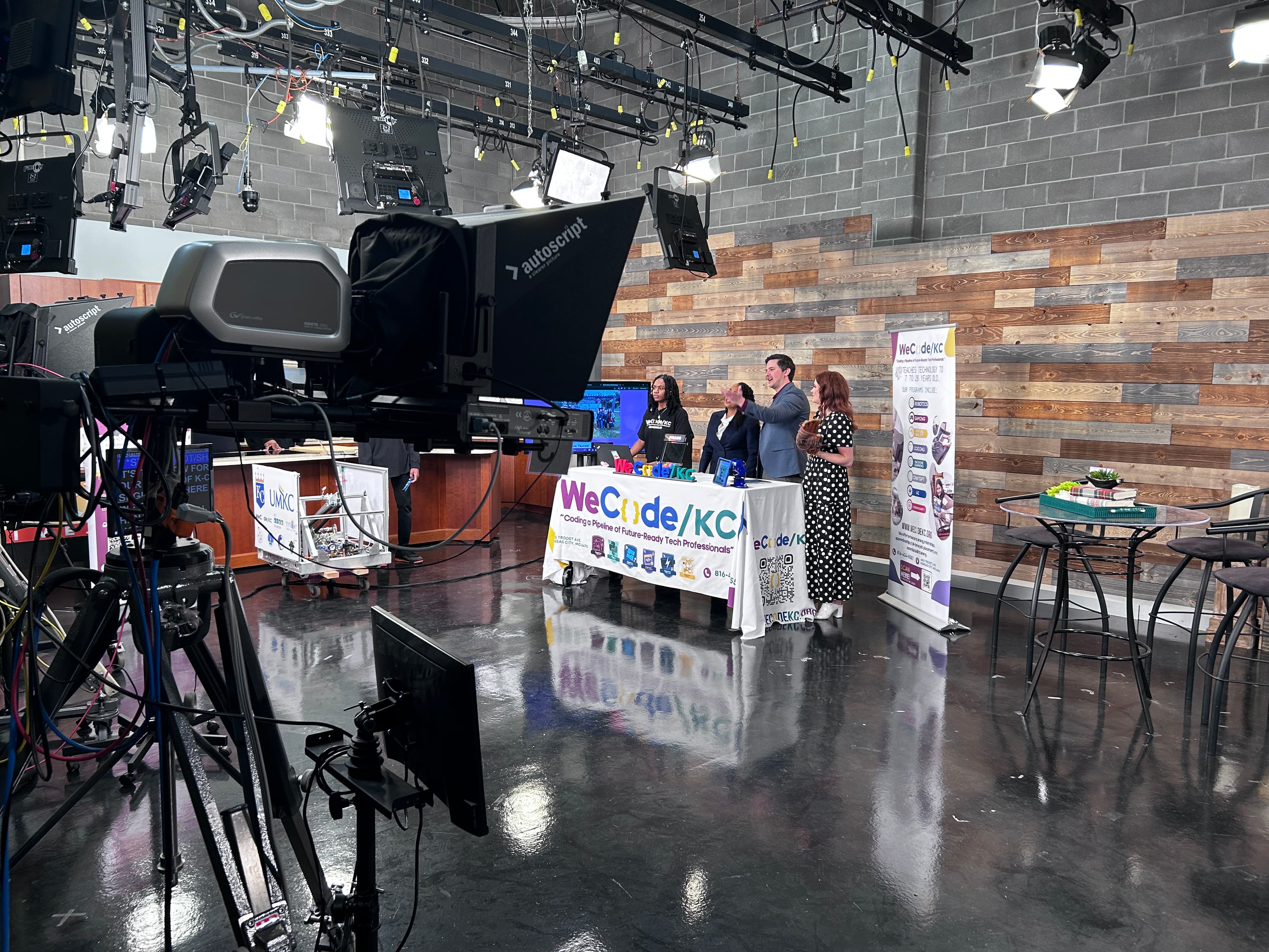 WeCode KC on Live TV!